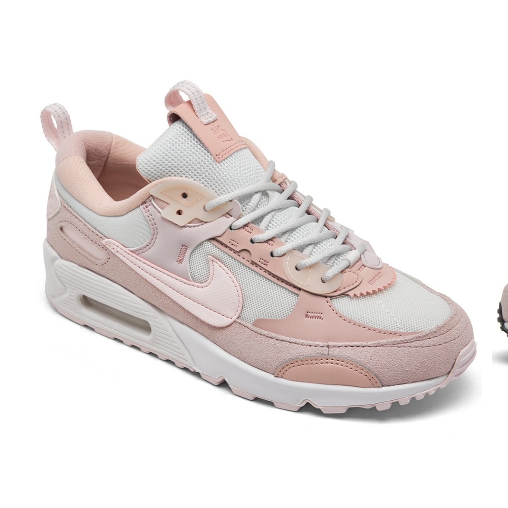 NWOB Nike (WMNS) Air Max 90 Futura 'Barely Rose'. Size 10. MSRP $186 - Picture 5 of 17